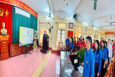 BẢN TIN VỀ HOẠT ĐỘNG ĐOÀN CHI ĐOÀN TRƯỜNG THCS TRỰC ĐẠI, XÃ MINH THÁI